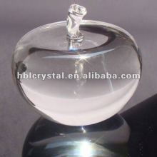 Beautiful crystal apple model