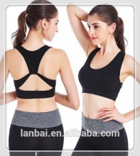 2015 HOT SALE GIRL SEXY POLYESTER NYLON YUGA BREATHABLE VEST CORSET BRA