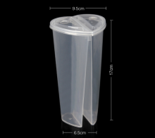 Disposable Translucent Plastic PP Cold Drink Cups for Parties