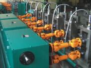 Low carbon steel bellows tube forming machine