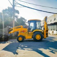 Bánh xe có công suất xô máy kéo mini backhoe