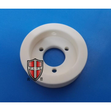 alumina ceramic machinery flange plate parts industrial