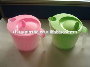 salad spinner, plastic salad spinner, plastic salad bowl, salad maker