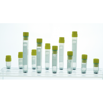 Viales criogénicos de código de barras 2D de rosca externa de 5,0 ml
