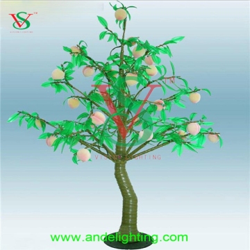 Outdoor artificial led tree light lighted fruit tree