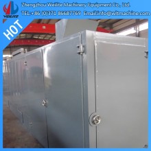 coal briquettes dryer / continuous type wire mesh belt dryer for briquettes drying