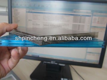 10mm polycarbonate triple wall sheet