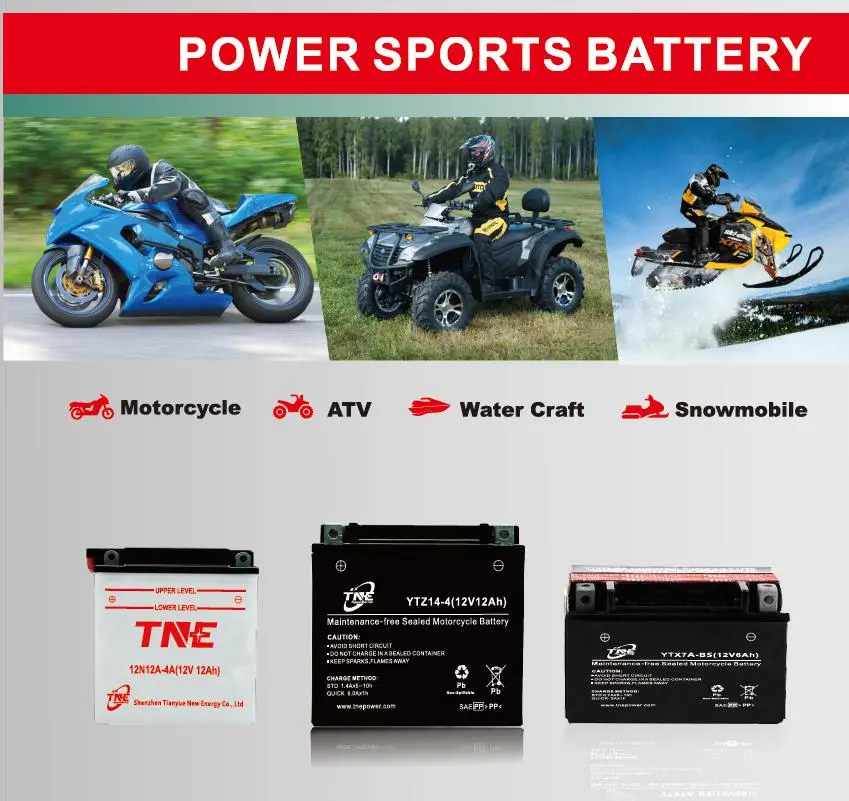 Rechargeable Dry Charge 12V 9ah Sli VRLA AGM Mf Motorcycle/Scooter Battery