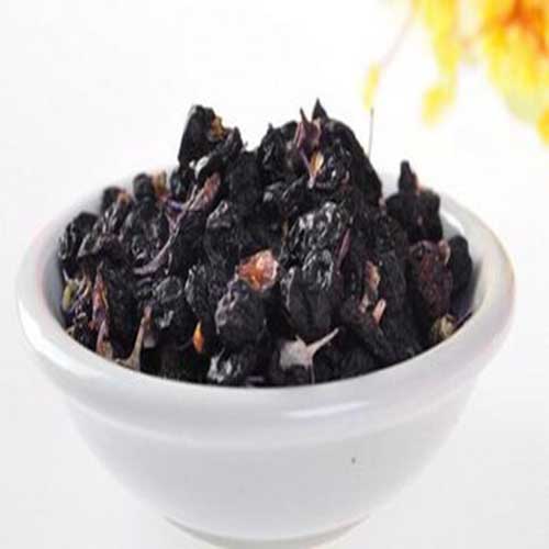 schwarze Goji-Beerenmarmelade black goji berry jam