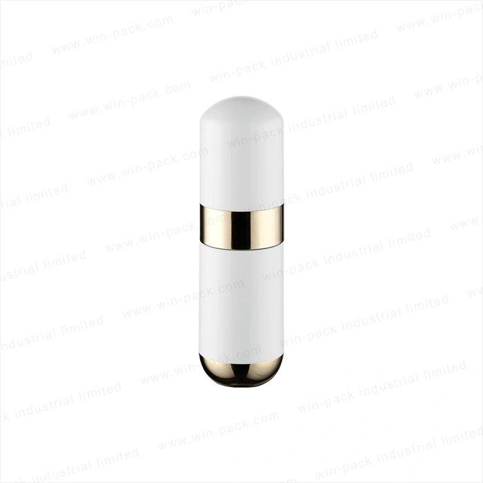 Winpack White Plastic Lotion 20ml 40ml Airless Bottle with Silver Pump