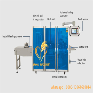 plastic bag packing machine four side sealing