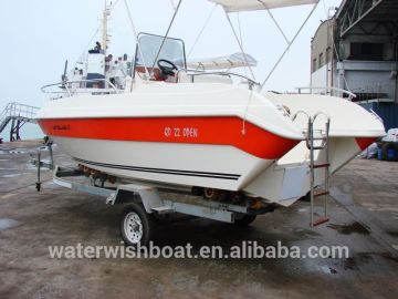 WATERWISH boat QD22 OPEN leisure boat