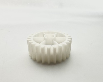 Car gears with plastic material