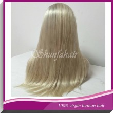 100% human remy hair lace front glueless wig