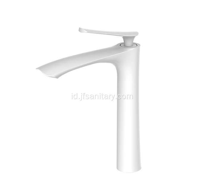 Panas menjual kuningan faucet kapal modern putih