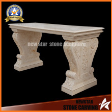 Beige Marble Bench Leisure Chari