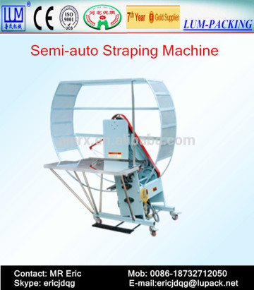 Manual type straping machine/carton baling mahcine/ corrugated box machinery CE ISO9001