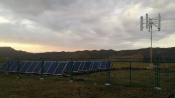 Various types of hybrid wind soalr hybrid system