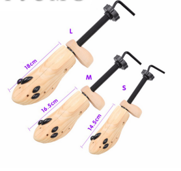 Wooden 2 -Way Shoe Stretcher Expander Shoe Tree