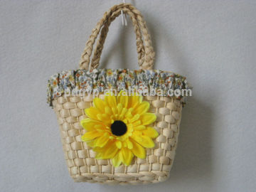 2014 lovely corn husk kid bag