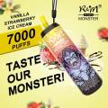 R & M Monster 7000 Puffs Einweg elektronische Zigarette