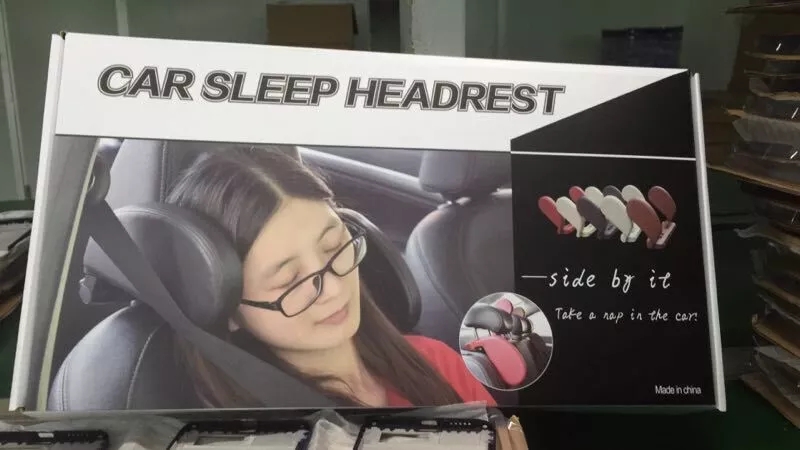 Factory Direct Sales Custom Logo Car Neck Rest Pillow