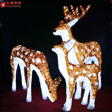 Christmas outdoor decoration animated led Christmas reindeer