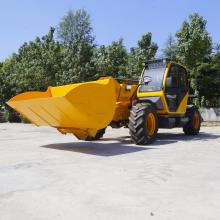 รถตักล้อเลียน Mini Wheel Loader Telescopic Boom