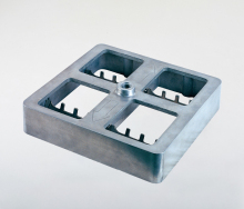 Aluminum seat bracket support frame die-casting molds