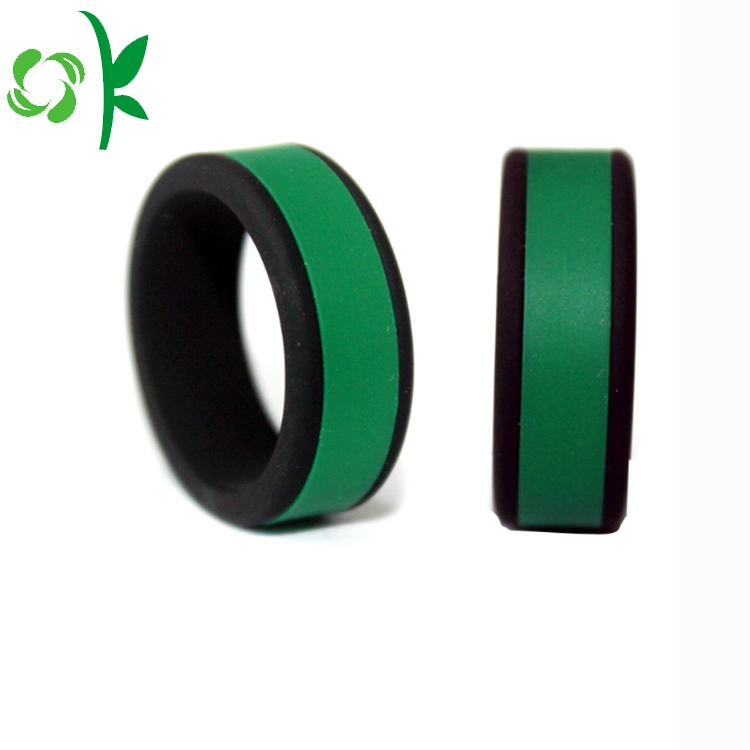 Deep Green Silicone Ring