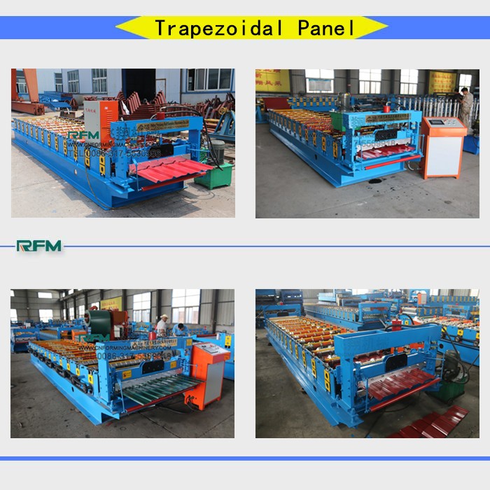 FX metal roofing sheet roll forming machine for india