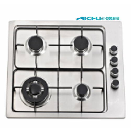 Built-in 4 Burners Stainless Steel Gas Hob