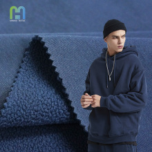 High GSM Hoodie Fabric: New Arrival Heavy Brushed Knit French Terry Fleece for Unisex Zipper Up Pullovers