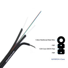 Wanbao FRP Fiber Optic Drop Cable 4 Cores