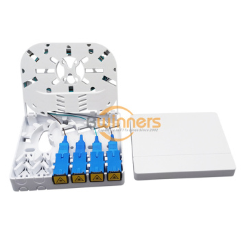 8 Ports LC Fiber Optic Face Plate