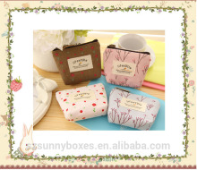 2016 Promotional Canvas/linen Cute Ladies Coin Wallet