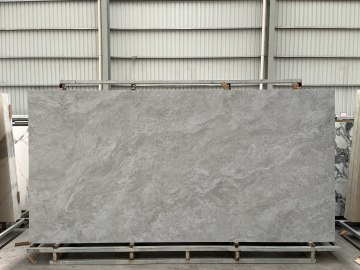 Cloud-patterned Cave Stone-Grey Sintered stone
