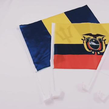 hot sale polyester custom car window flag