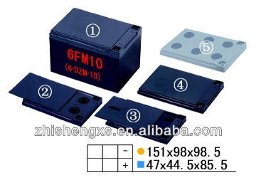 gel batteries containers