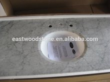 Bathroom marble vanity top