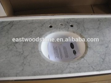 Bathroom marble vanity top