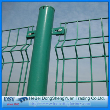 PVC Coated Curved Wire Mesh Fence