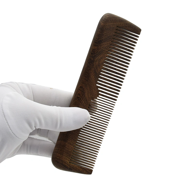 Eco-Friendly Custom Logo Anti-Static Wooden Hair Comb