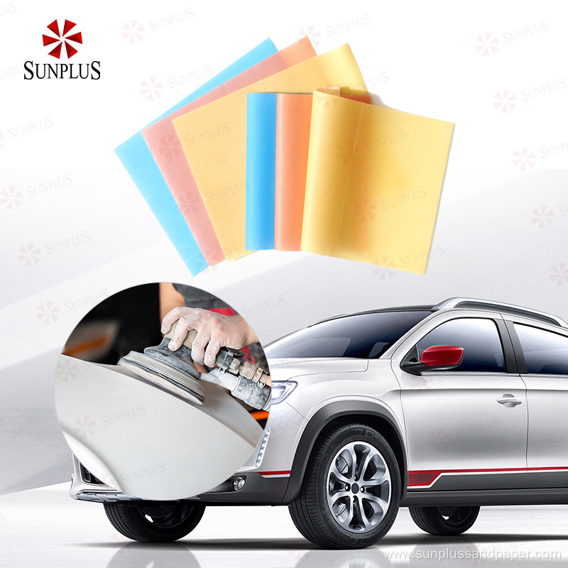 Soft Polishing Abrasives Sheet Flexible Film Sandpaper