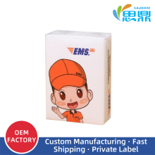 Customized logo for meal tissues