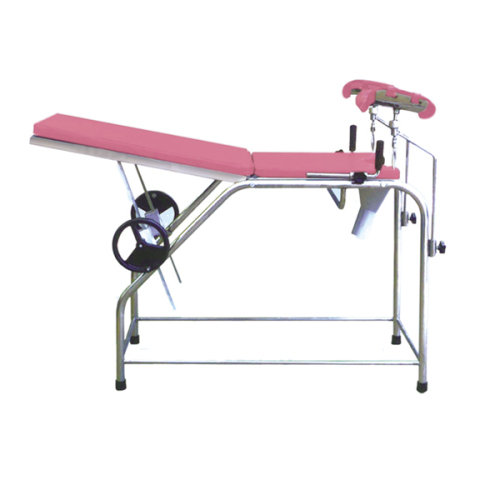 Stainless steel examination table