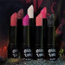 Halloween Dark Korean Matte Diamond Glitter Shimmer Lipstick