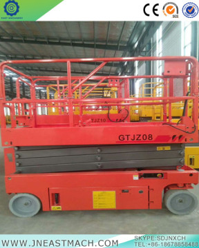 12m Cheap Mobile Battery Power Hydraulic Scissor Lift