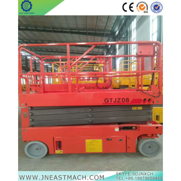 12m Cheap Mobile Battery Power Hydraulic Scissor Lift