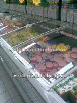 Refrigerated Island Display Case